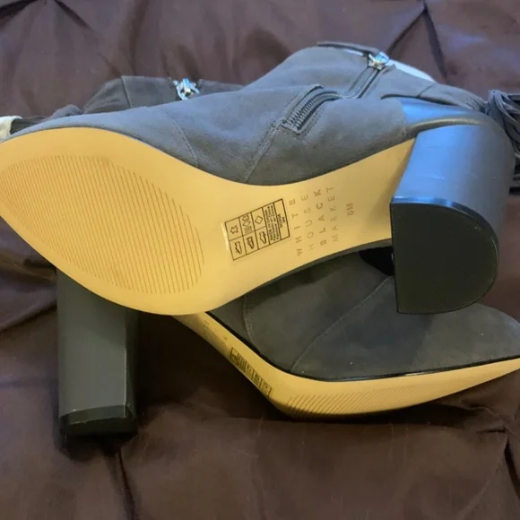 Suede Booties - Picture 2 of 3